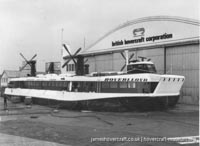 SRN4 Swift (GH-2004) at BHC in Cowes